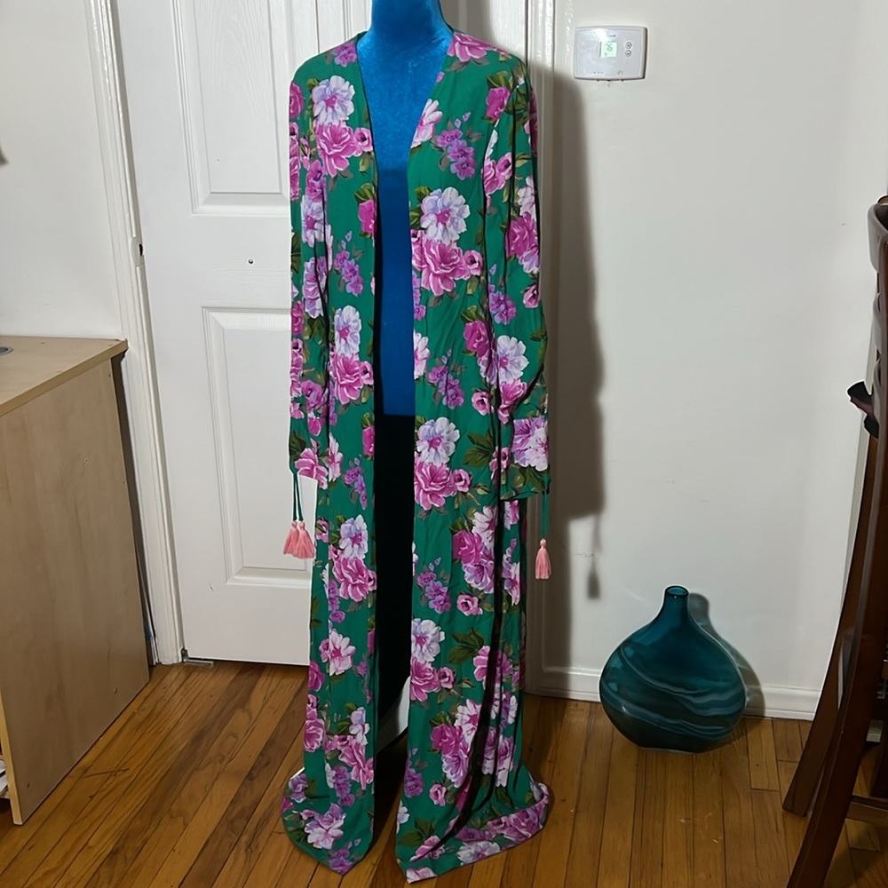 Lovers + Friends Floral Duster Women’s Small - Picture 3 of 7